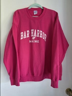 Gildan Heavy Blend Crewneck Sweatshirt - Bright Pink Xl